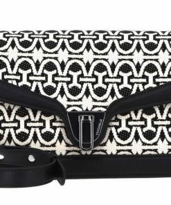 COCCINELLE Umhängetasche »Marvin Twist Jaquard« Multi Stone #ft5_slash# Stone, Multi Noir #ft5_slash# Noir, Multi Natur #ft5_slash# Caramel