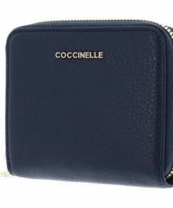 COCCINELLE Geldbörse »Metallic Soft« Silver, Noir, Ginger, Litchi -Günstiges Coccinelle Geschäft 4283ef76 9f56 5b24 93c0 3f52877f54ee