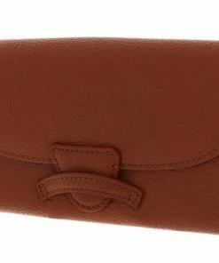 COCCINELLE Geldbörse »Tessa« Noir, Caramel