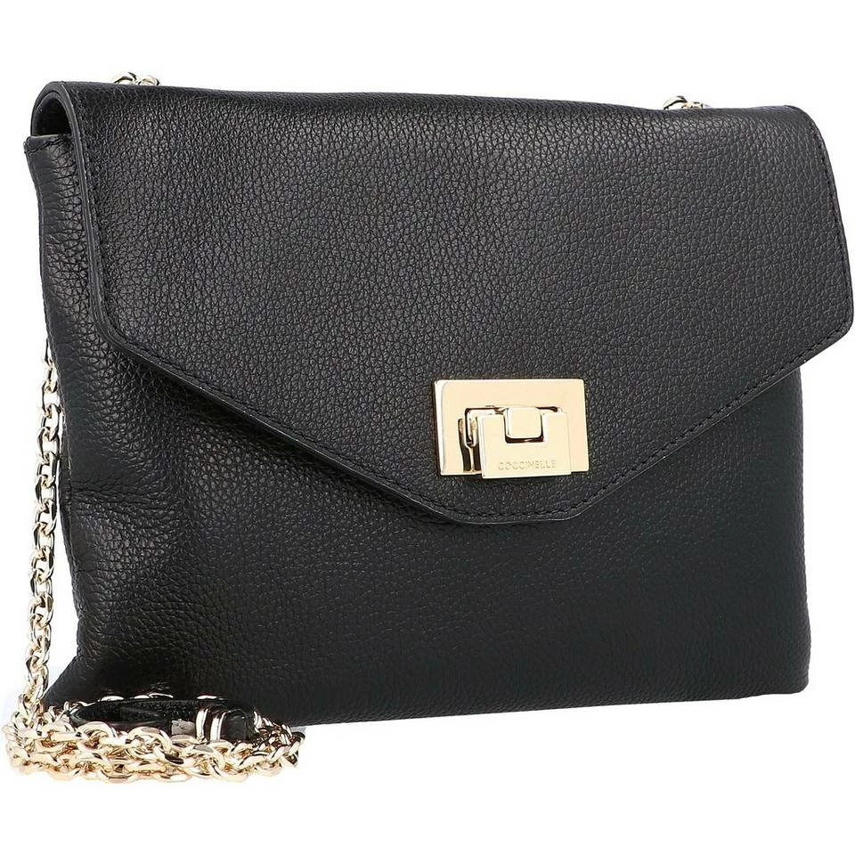 COCCINELLE Umhängetasche »Kali«, Leder Lambskin white, Noir 2 COCCINELLE Umhängetasche »Kali«, Leder Lambskin white, Noir – Bild 2