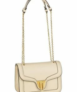 COCCINELLE Handtasche »Marvin Twist 1502«, Schultertasche Geranium, Noir, Caramel, Bark