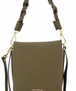 COCCINELLE Umhängetasche »Boheme Grana Double« Litchi #ft5_slash# Powder Pink, Lambskin White #ft5_slash# Powder Pink, Moss Green #ft5_slash# Lambskin White, Warm Beige #ft5_slash# Noir -Günstiges Coccinelle Geschäft 43f317b2 7e6a 534d b860 3af63d08a974