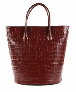 COCCINELLE Schultertasche »Diana Croco Shiny Soft« Marsala, Noir -Günstiges Coccinelle Geschäft 44250b35 d8ad 5c01 9813 629075e5d098