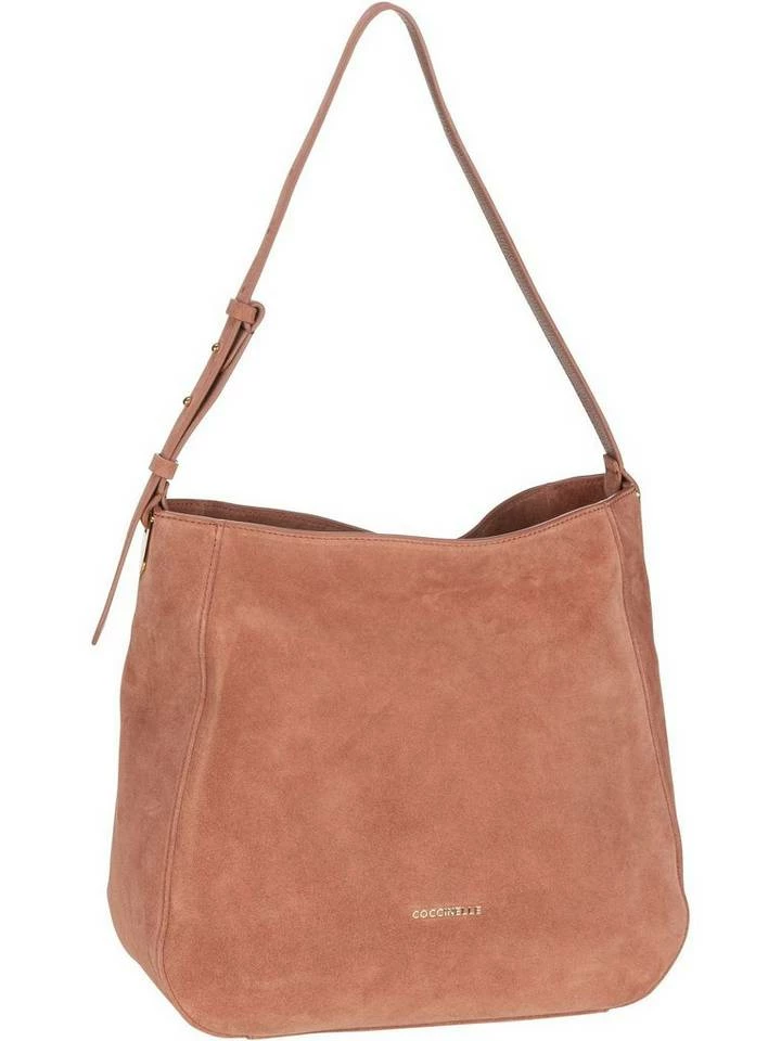 COCCINELLE Handtasche »Lea Suede 1301«, Beuteltasche / Hobo Bag Noir, Moss green, Shark Grey, Powder Pink 4 COCCINELLE Handtasche »Lea Suede 1301«, Beuteltasche / Hobo Bag Noir, Moss green, Shark Grey, Powder Pink – Bild 4