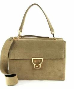 COCCINELLE Handtasche »Arlettis Suede« Ash Grey, Moss Green, Litchi, Caramel -Günstiges Coccinelle Geschäft 45837c42 8d4e 5198 a61a 9c2f1ed439fb