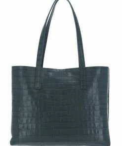 COCCINELLE Schultertasche »Matinee Croco Shiny Soft« Shark Grey, Cinnamon, Noir -Günstiges Coccinelle Geschäft 46ae633a dd2b 529e aa88 c9fc5573fda1