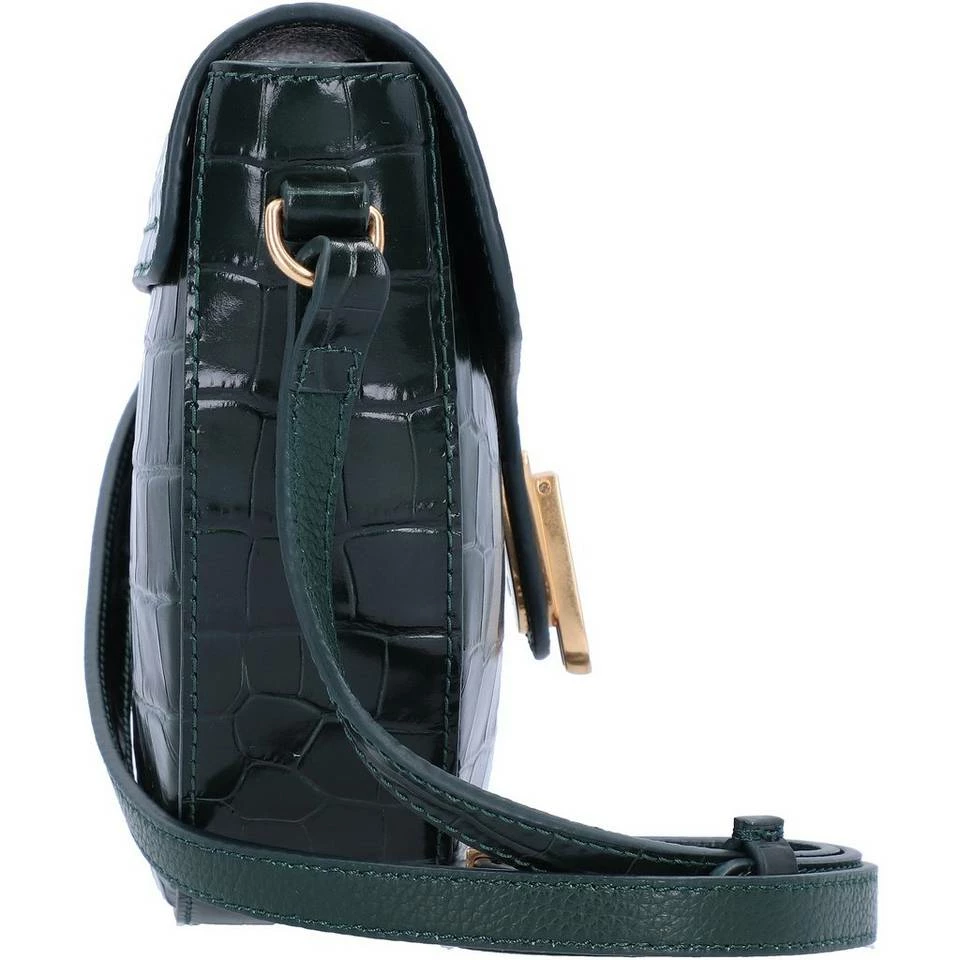 COCCINELLE Umhängetasche »Beat Croco«, Leder Noir, Mallard green, Deep Violet 3 COCCINELLE Umhängetasche »Beat Croco«, Leder Noir, Mallard green, Deep Violet – Bild 3