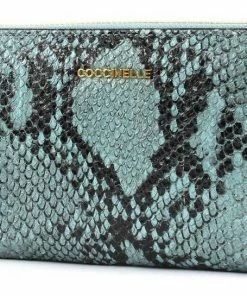 COCCINELLE Geldbörse »Metallic Python« Roccia, Atmosphere