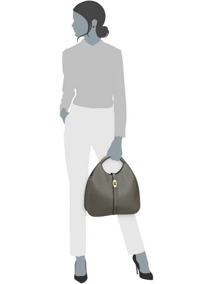 COCCINELLE Handtasche »Cosima 1801«, Henkeltasche Noir, Bark, Caramel 8 COCCINELLE Handtasche »Cosima 1801«, Henkeltasche Noir, Bark, Caramel – Bild 8