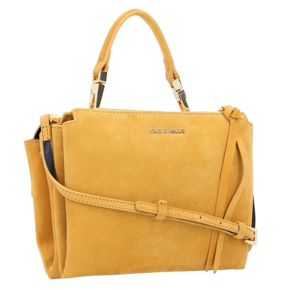 COCCINELLE Henkeltasche »Arlettis Suede«, Leder Dolphin, Peach, Pivoine, Bouganville 4 COCCINELLE Henkeltasche »Arlettis Suede«, Leder Dolphin, Peach, Pivoine, Bouganville – Bild 4