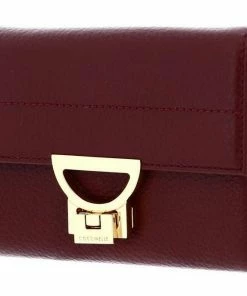 COCCINELLE Geldbörse »Arlettis« Marsala, Noir