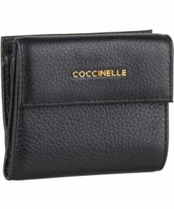 COCCINELLE Geldbörse »Metallic Soft 1187« New Pink, Cloud, Shark Grey, Chestnut