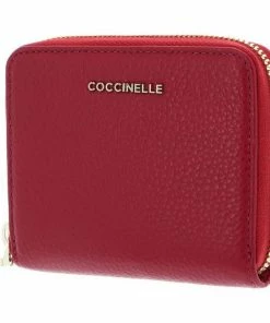 COCCINELLE Geldbörse »Metallic Soft« Silver, Noir, Ginger, Litchi -Günstiges Coccinelle Geschäft 49dde981 b838 5793 b0c5 4778d0f6c775