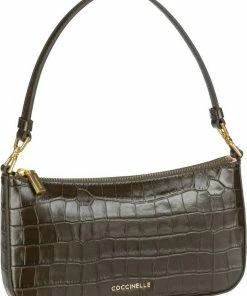 COCCINELLE Schultertasche »Mini Bag« Noir, Bark, Silk, Stone -Günstiges Coccinelle Geschäft 4dc9f938 74f9 51fb 8489 0b34b779a99b