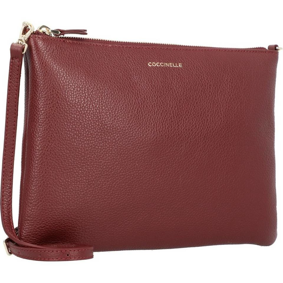 COCCINELLE Umhängetasche »Bottalatino«, Leder Marsala, Taupe, Caramel, Noir 2 COCCINELLE Umhängetasche »Bottalatino«, Leder Marsala, Taupe, Caramel, Noir – Bild 2