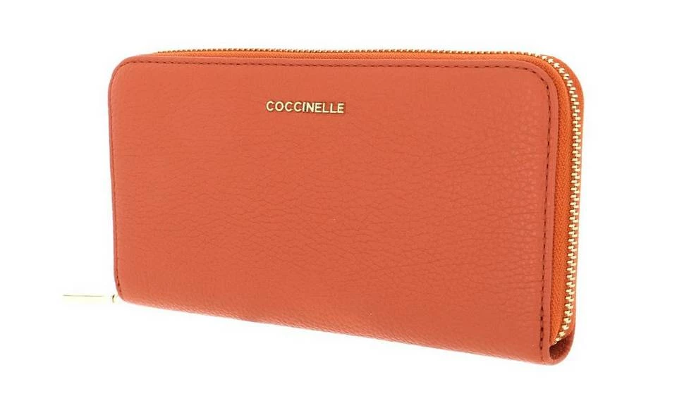 COCCINELLE Kellnerbörse »Metallic Soft 1104« Cinnamon, New Pink, Noir, Pivoine 7 COCCINELLE Kellnerbörse »Metallic Soft 1104« Cinnamon, New Pink, Noir, Pivoine – Bild 7