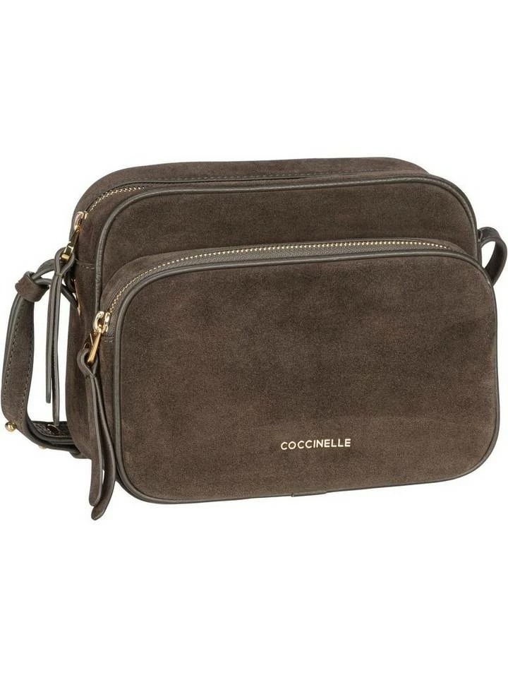 COCCINELLE Umhängetasche »Lea Suede 1501«, Umhängetaschen Querformat Stone, Geranium, Bark 1 COCCINELLE Umhängetasche »Lea Suede 1501«, Umhängetaschen Querformat Stone, Geranium, Bark