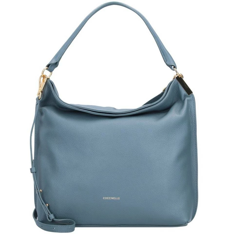 COCCINELLE Handtasche »Estelle 1302«, Beuteltasche / Hobo Bag Shark grey, Powder Pink, Caramel, Chestnut 9 COCCINELLE Handtasche »Estelle 1302«, Beuteltasche / Hobo Bag Shark grey, Powder Pink, Caramel, Chestnut – Bild 9