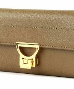 COCCINELLE Geldbörse »Arlettis« Litchi, Coral Red, Moss Green, Ash Grey -Günstiges Coccinelle Geschäft 54308adf d399 5aa2 bb35 9eaa47d07660