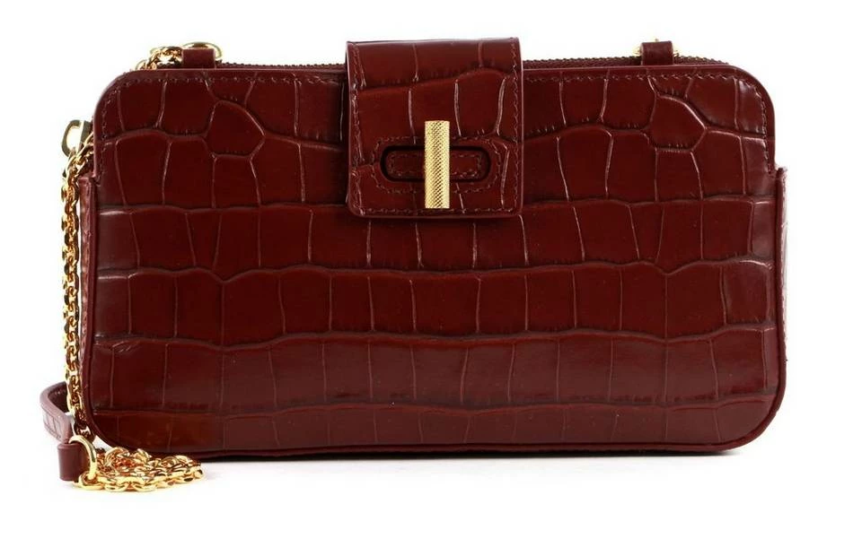 COCCINELLE Umhängetasche »Fedra Croco Shiny Soft 55P3«, Umhängetaschen Querformat Noir, Shiny Gold, Marsala, Powder Pink 4 COCCINELLE Umhängetasche »Fedra Croco Shiny Soft 55P3«, Umhängetaschen Querformat Noir, Shiny Gold, Marsala, Powder Pink – Bild 4