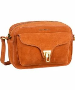 COCCINELLE Umhängetasche »Beat New Suede 1502«, Umhängetaschen Querformat New Pink, Chestnut, New Taupe, Noir