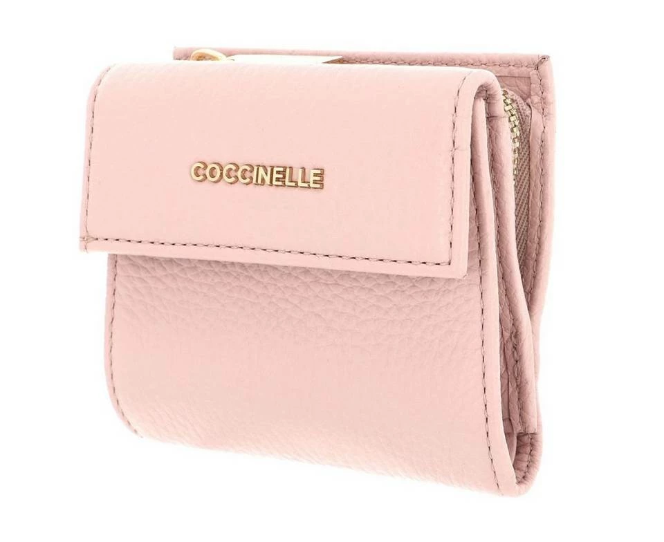 COCCINELLE Geldbörse »Metallic Soft 1187« New Pink, Cloud, Shark Grey, Chestnut 11 COCCINELLE Geldbörse »Metallic Soft 1187« New Pink, Cloud, Shark Grey, Chestnut – Bild 11