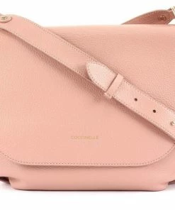 COCCINELLE Umhängetasche »Alpha« Noir, Pivoine