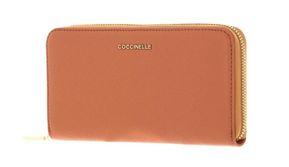 COCCINELLE Kellnerbörse »Metallic Soft 1104« Cinnamon, New Pink, Noir, Pivoine 6 COCCINELLE Kellnerbörse »Metallic Soft 1104« Cinnamon, New Pink, Noir, Pivoine – Bild 6