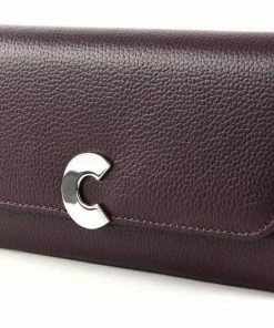 COCCINELLE Geldbörse »Craquante« Camel, Noir, Ink, Caramel