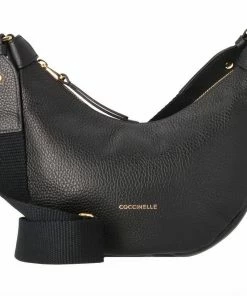 COCCINELLE Umhängetasche »Melody«, Leder Silk, Nero