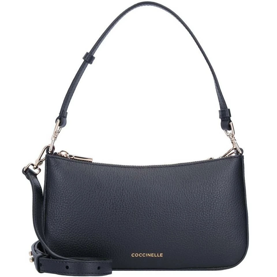 COCCINELLE Schultertasche »Bonheur«, Leder Almond, Noir, New pink, Cinnamon 8 COCCINELLE Schultertasche »Bonheur«, Leder Almond, Noir, New pink, Cinnamon – Bild 8