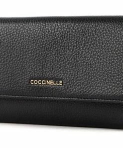 COCCINELLE Geldbörse »Metallic Soft« Ash Grey, Moss Green, Warm Beige, Noir -Günstiges Coccinelle Geschäft 5dda2b5c f1b4 541f 9d16 981380ccf696