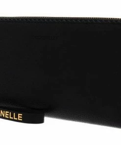 COCCINELLE Geldbörse »Chris« Noir, Coral Red