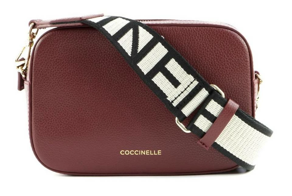 COCCINELLE Umhängetasche »Tebe«, Leder Cinnamon, Geranium, Cloud, Stone 8 COCCINELLE Umhängetasche »Tebe«, Leder Cinnamon, Geranium, Cloud, Stone – Bild 8