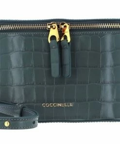 COCCINELLE Umhängetasche »Juliette Croco Shiny Soft« Almond, Noir, Shark Grey -Günstiges Coccinelle Geschäft 5e6d66af 094d 5854 8341 36b48368ded4