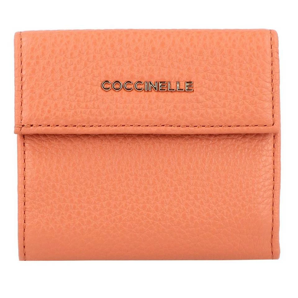 COCCINELLE Geldbörse »Metallic Soft 1187« New Pink, Cloud, Shark Grey, Chestnut 7 COCCINELLE Geldbörse »Metallic Soft 1187« New Pink, Cloud, Shark Grey, Chestnut – Bild 7