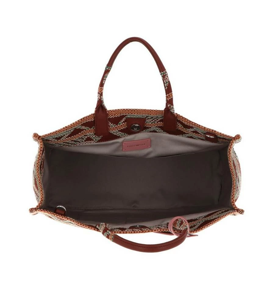 COCCINELLE Handtasche »Jacquard« Multicolor Marsala, Multicolor Shark Grey, Multicolor Cinnamon 5 COCCINELLE Handtasche »Jacquard« Multicolor Marsala, Multicolor Shark Grey, Multicolor Cinnamon – Bild 5