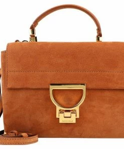 COCCINELLE Umhängetasche »Arlettis«, Leder Warm Beige, Litchi, Stone, Chestnut