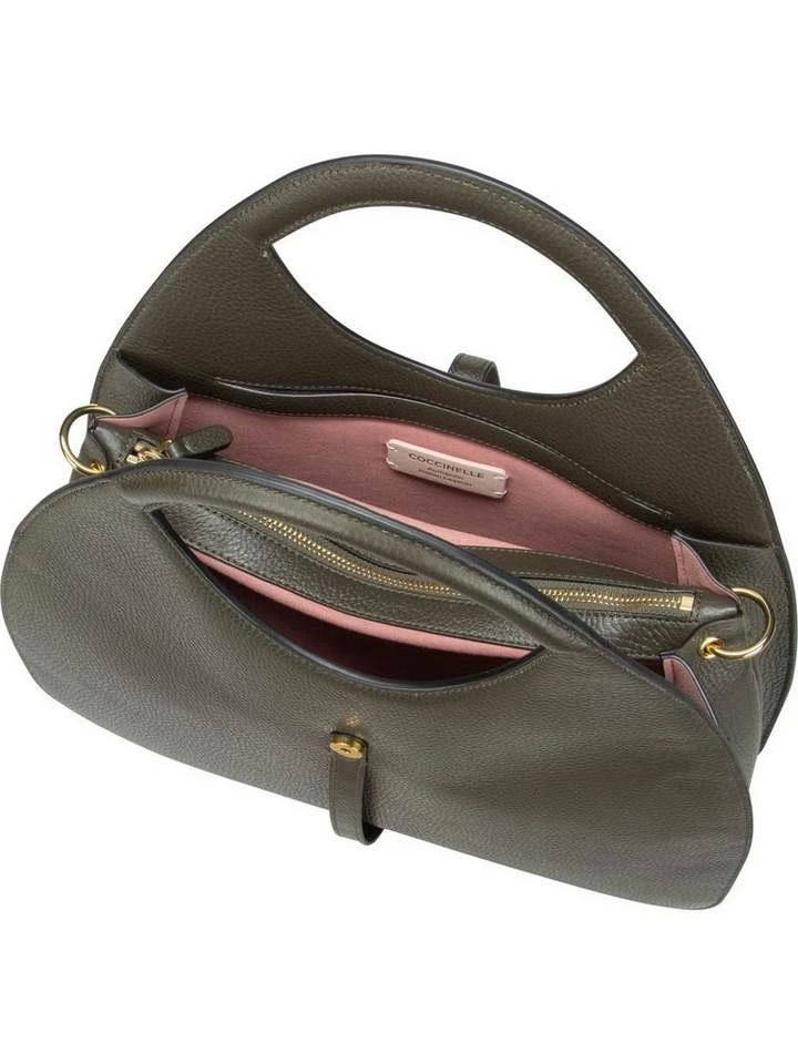 COCCINELLE Handtasche »Cosima 1801«, Henkeltasche Noir, Bark, Caramel 3 COCCINELLE Handtasche »Cosima 1801«, Henkeltasche Noir, Bark, Caramel – Bild 3