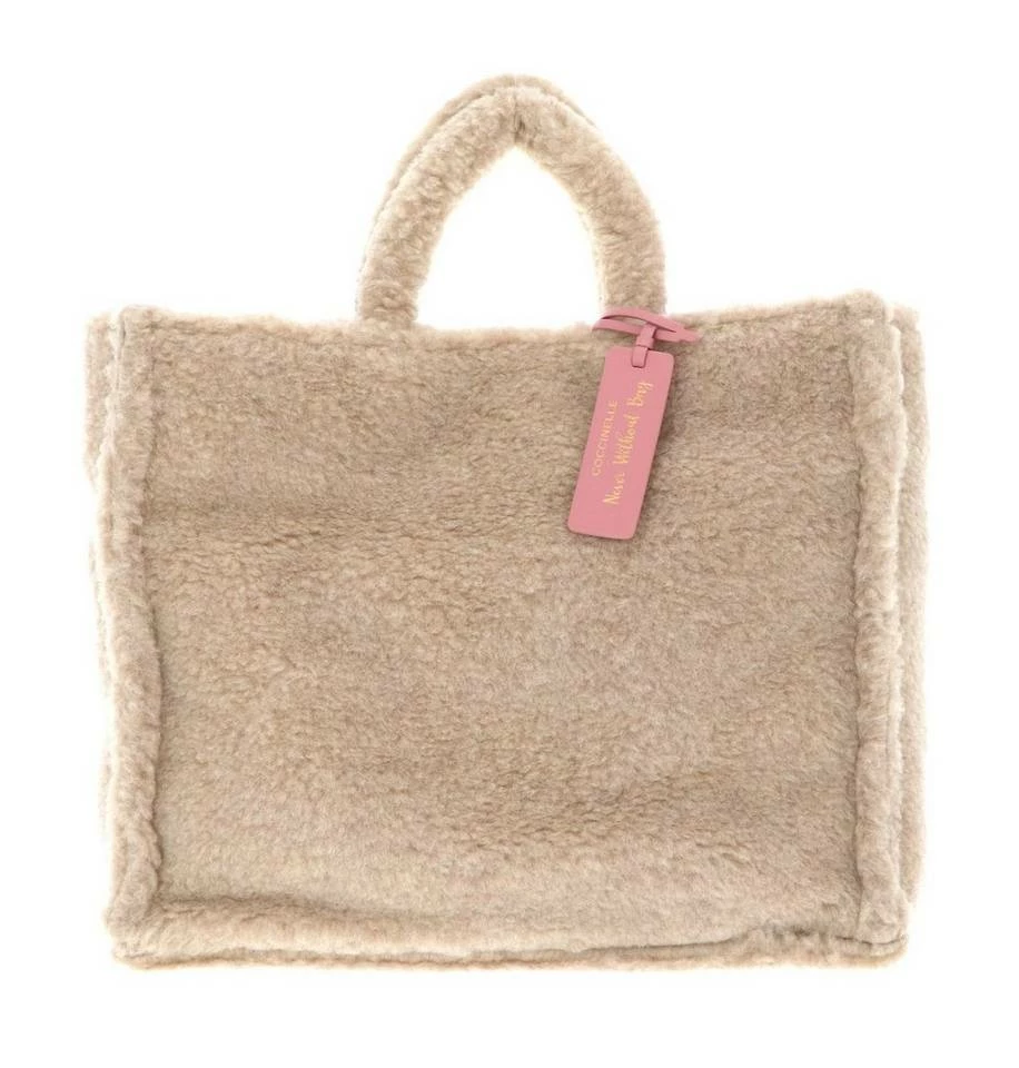 COCCINELLE Handtasche »Ecoshearling« Shark Grey, Powder Pink, Noir 7 COCCINELLE Handtasche »Ecoshearling« Shark Grey, Powder Pink, Noir – Bild 7