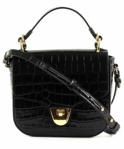 COCCINELLE Handtasche »Florence Croco Shiny Soft« Bouganville, Leaf, Noir -Günstiges Coccinelle Geschäft 6616c29c 46bf 574a bb33 18cfbee0cb62