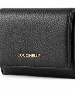 COCCINELLE Geldbörse »Metallic Soft« Noir, Warm Beige, Moss Green, Caramel -Günstiges Coccinelle Geschäft 671aab49 dbab 51f0 a76d da0a86adaa4a