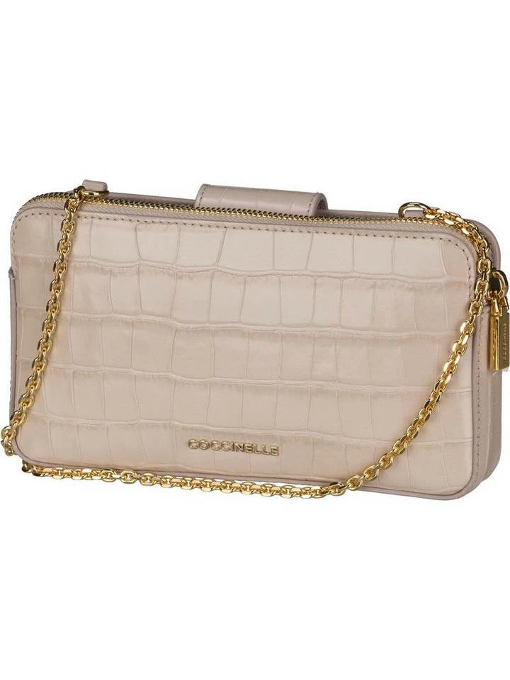 COCCINELLE Umhängetasche »Fedra Croco Shiny Soft 55P3«, Umhängetaschen Querformat Noir, Shiny Gold, Marsala, Powder Pink 2 COCCINELLE Umhängetasche »Fedra Croco Shiny Soft 55P3«, Umhängetaschen Querformat Noir, Shiny Gold, Marsala, Powder Pink – Bild 2