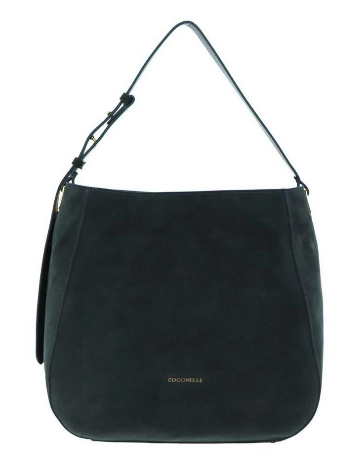COCCINELLE Handtasche »Lea Suede 1301«, Beuteltasche / Hobo Bag Noir, Moss green, Shark Grey, Powder Pink 12 COCCINELLE Handtasche »Lea Suede 1301«, Beuteltasche / Hobo Bag Noir, Moss green, Shark Grey, Powder Pink – Bild 12