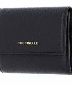 COCCINELLE Geldbörse »Metallic Soft« Noir, Marsala -Günstiges Coccinelle Geschäft 6de02e7a b182 5a5f bf94 d2685ab6e684