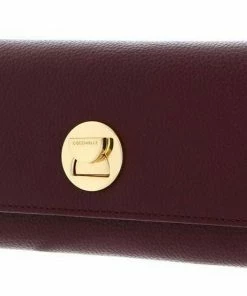 COCCINELLE Geldbörse »Liya« Noir, Ink, Foliage Red, Moka