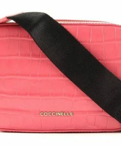 COCCINELLE Umhängetasche »Mini Bag« Bouganville, Leaf, Noir