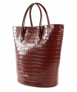 COCCINELLE Schultertasche »Diana Croco Shiny Soft« Marsala, Noir -Günstiges Coccinelle Geschäft 71d77a92 0494 5c25 8f16 15ee1d045553