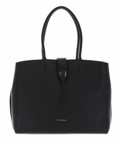 COCCINELLE Schultertasche »Alba« Noir, Taupe, Cinnamon -Günstiges Coccinelle Geschäft 72177991 20d9 5115 8e82 88fceaafcaae