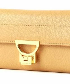 COCCINELLE Geldbörse »Arlettis« Litchi, Coral Red, Moss Green, Ash Grey -Günstiges Coccinelle Geschäft 745d6566 d7bb 5df7 9aac 9dd8baeadc0c